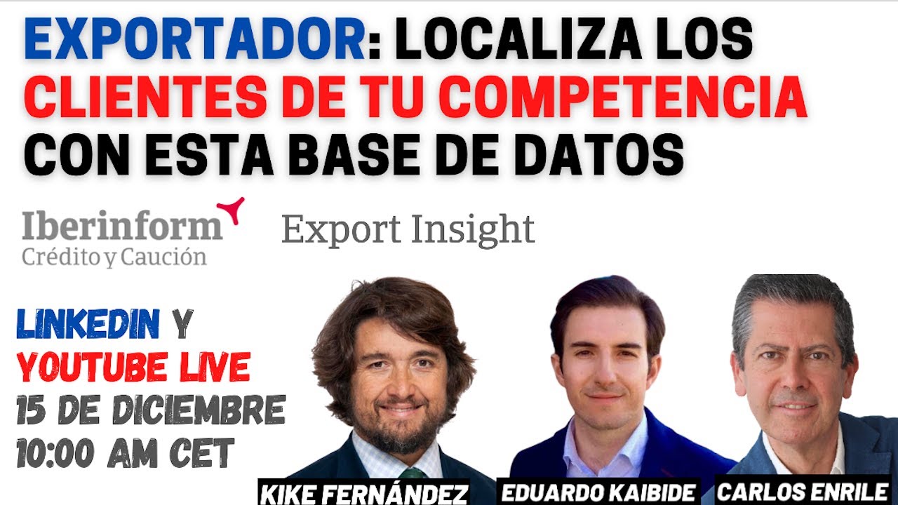 Exportador: Localiza los clientes de tu competencia con esta base de datos
