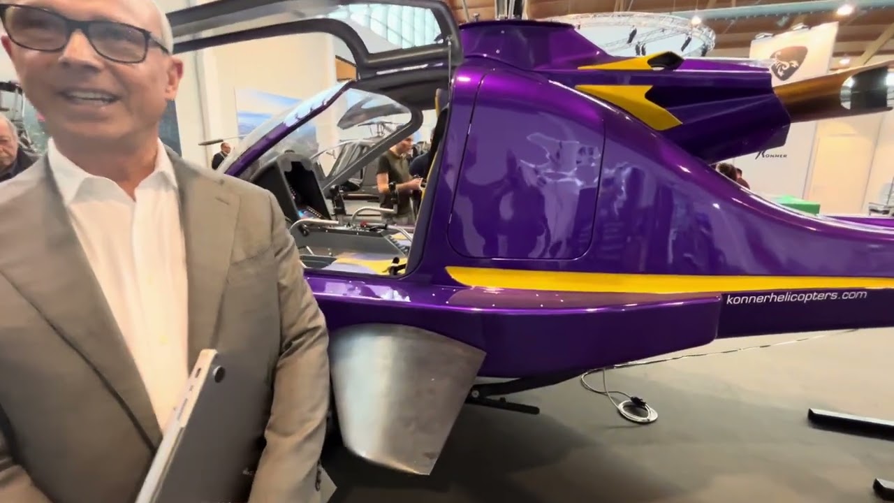 Konner K3 Anfibio at AERO Friedrichshafen