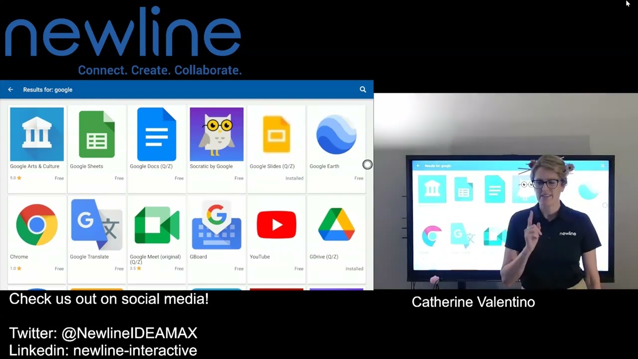 Q Series: Downloading Google Apps for your Newline Panel