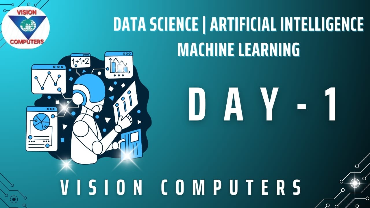 Day1 | Introduction On Data Science |Artifiicial Intelligence| Machine Learning|Python coding Skills