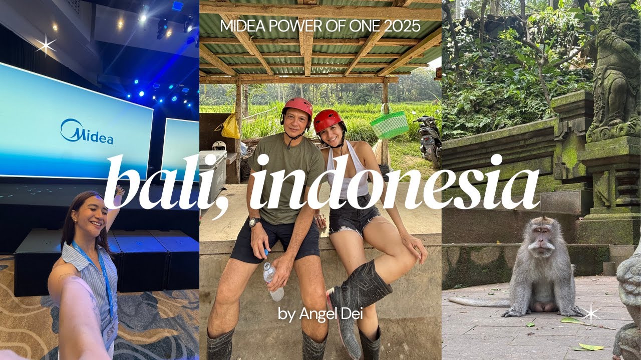 QUICK BALI TRIP! (Midea Power of One Conference 2025) | Angel Dei