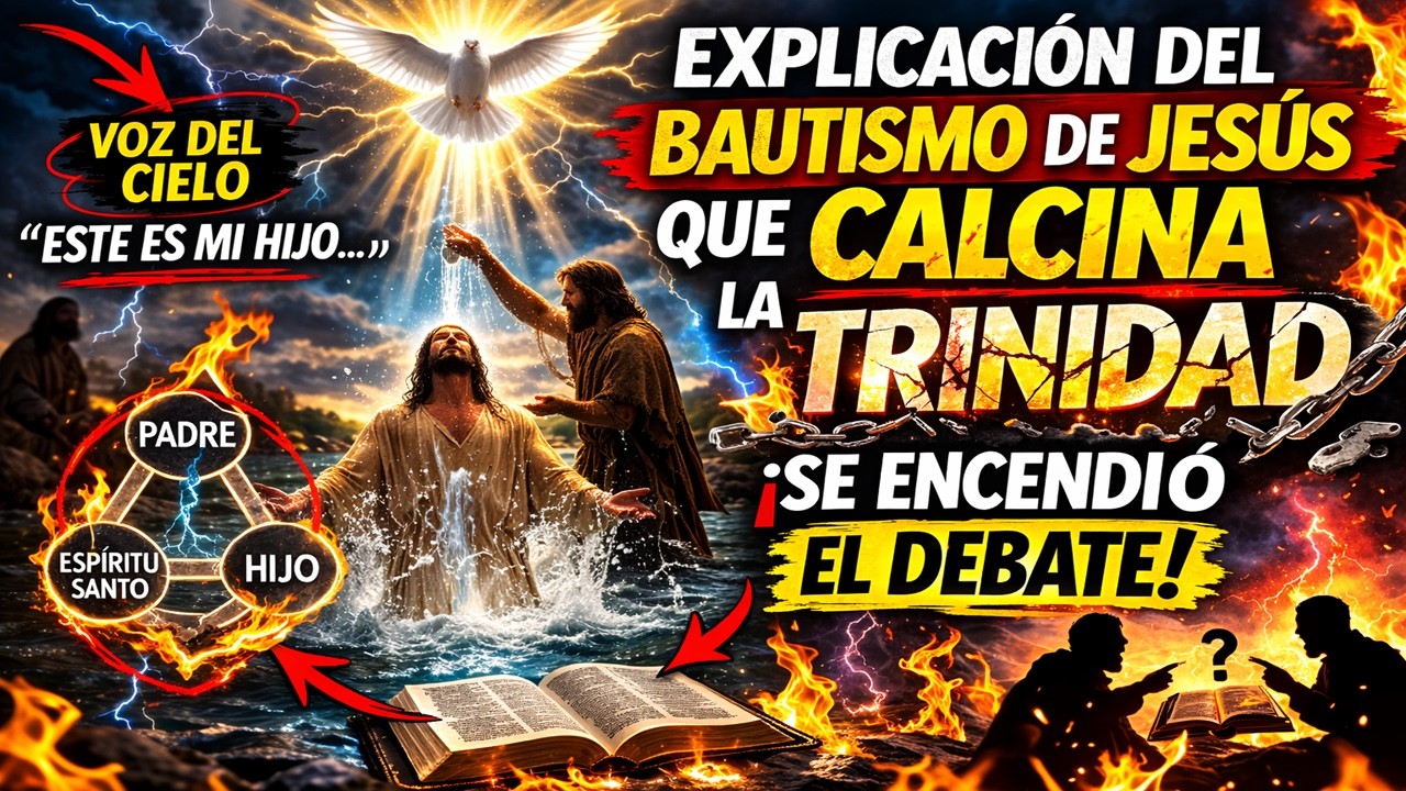 🔥 EXPLICACIÓN DEL BAUTISMO DE JESÚS QUE CALCINA LA TRINIDAD 😱📖 | SE Encendió el Debate