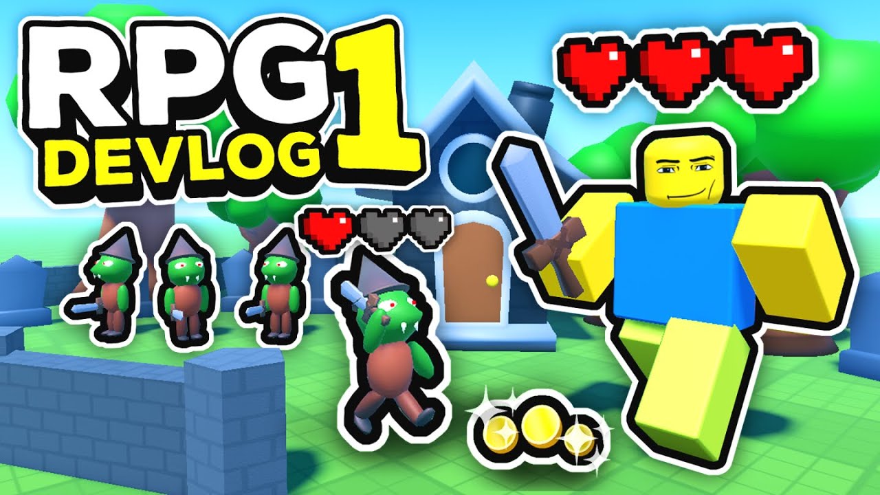 Создаю RPG-игру своей мечты в Roblox!