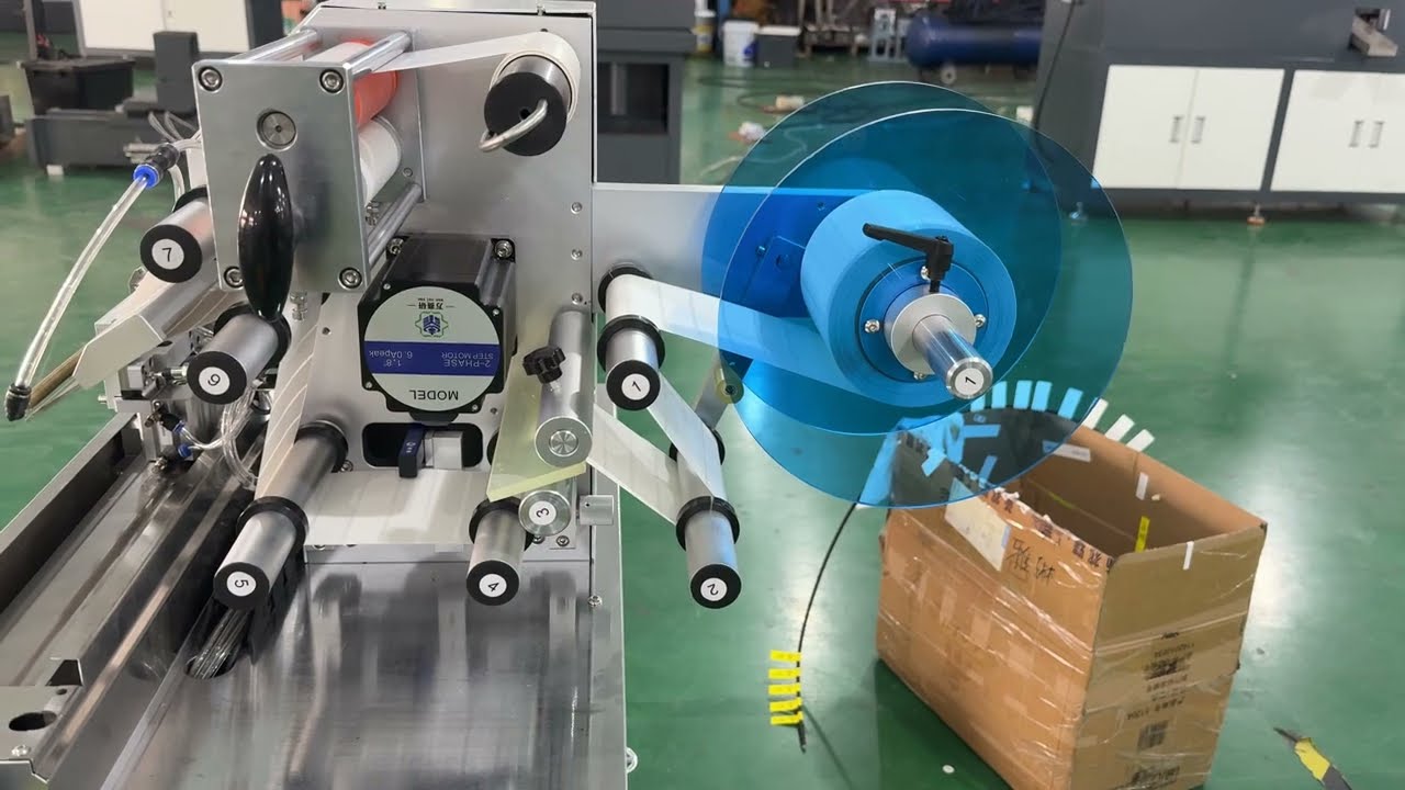 How Labels Are Wrapped on a Wire Labeling Machine#labelingmachine
