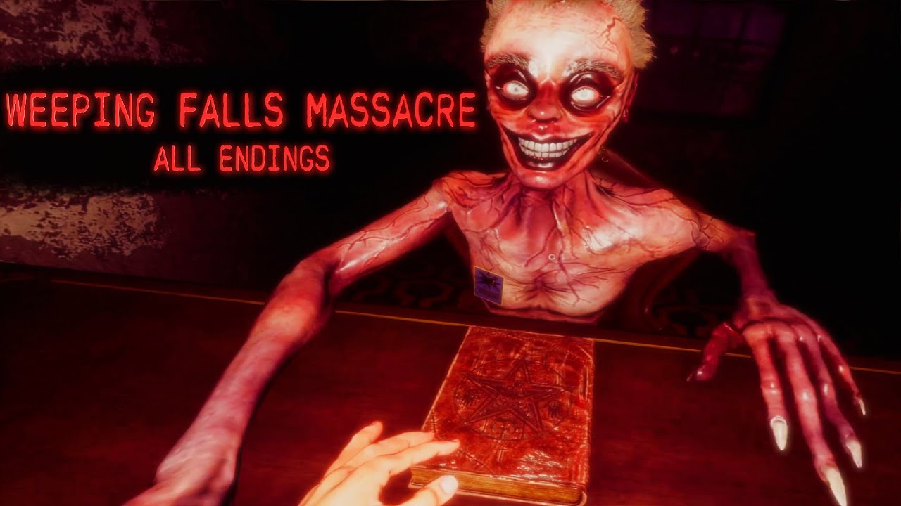 Weeping Falls Massacre - Can we Survive the Night in a Haunted Orphanage? [Good/Bad/Coward Endings]