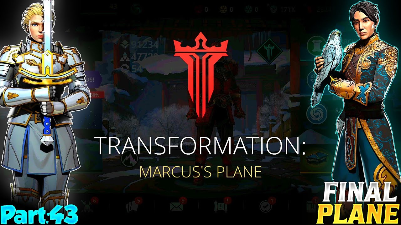 FINALLY MARCUS'S PLANE BEGINS! 🤩🤩 || SHADOW FIGHT 3 || PART:43 ||