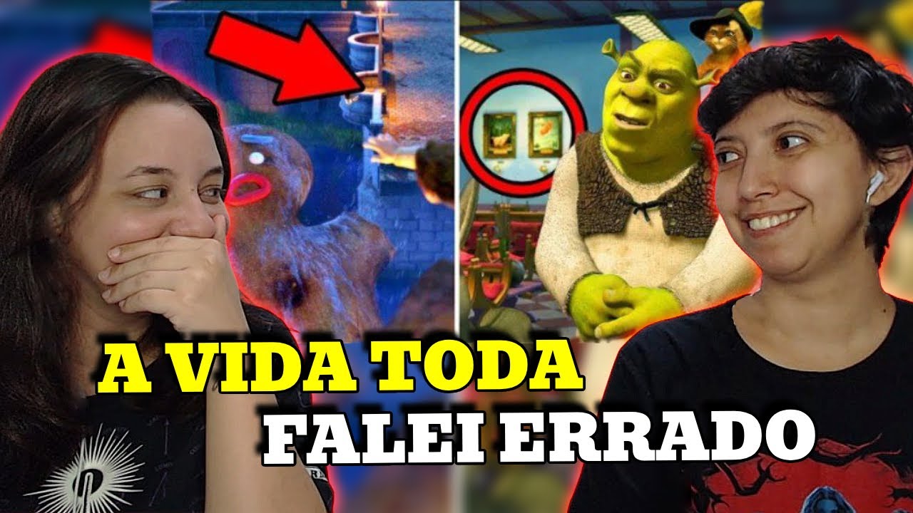 REACT 77 DETALHES QUE VOCÊ PERDEU EM SHREK 2 (DREAMWORKS) | SESSÃO NERD