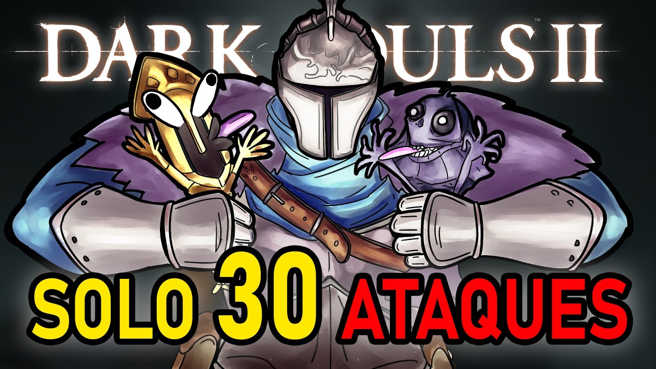 COMPLETÉ DARK SOULS 2 EN SOLO 30 ATAQUES (Y EN MENOS DE 1) #darksouls #fromsoftware #soulslike