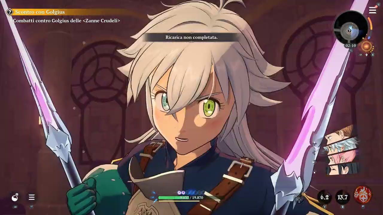 THE SEVEN DEADLY SINS ORIGIN (GOLGIUS BOSS FIGHT)