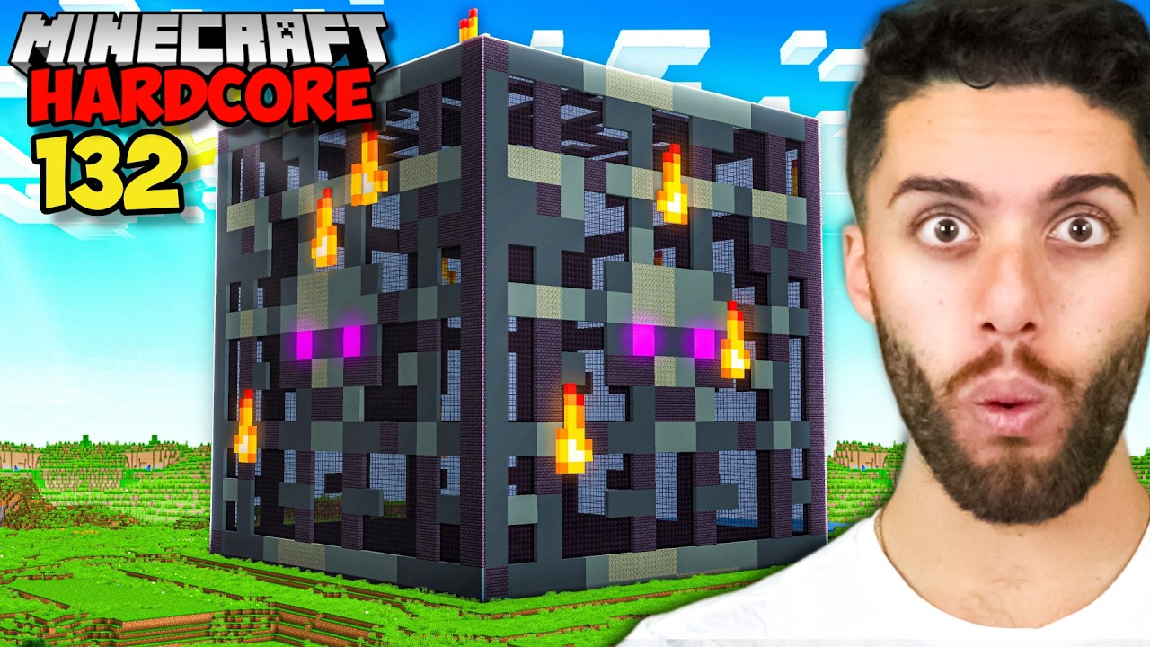 I Built The WORLDS BIGGEST MOB SPAWNER in Minecraft Hardcore
