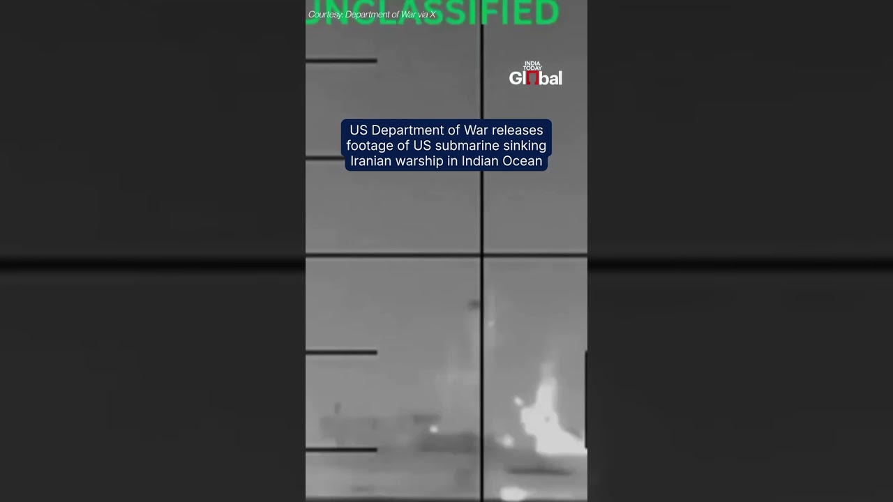 Iran US War: US Submarine Sinks Iranian Warship | First Torpedo Kill Since WWII