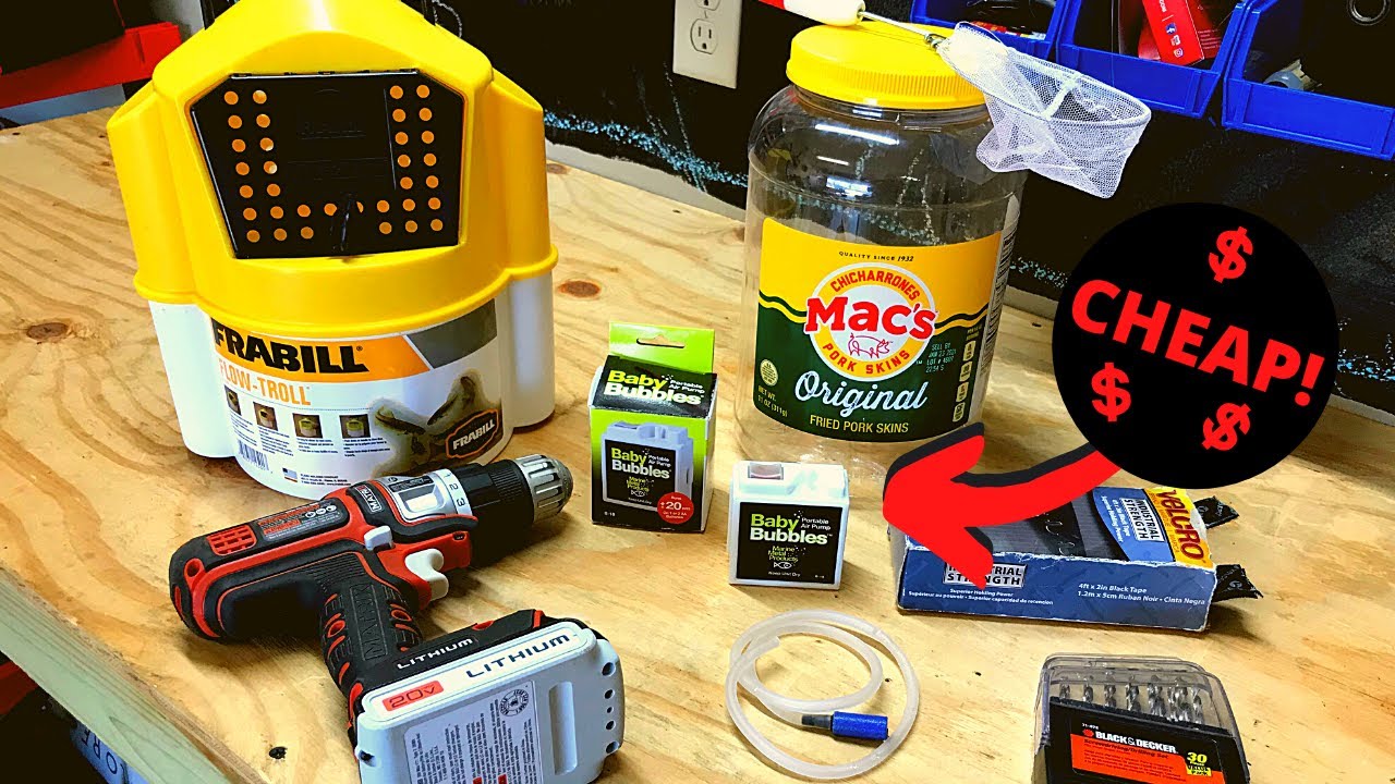 DIY MINNOW BUCKET for Kayak Fishing / SMALLMOUTH FISHING