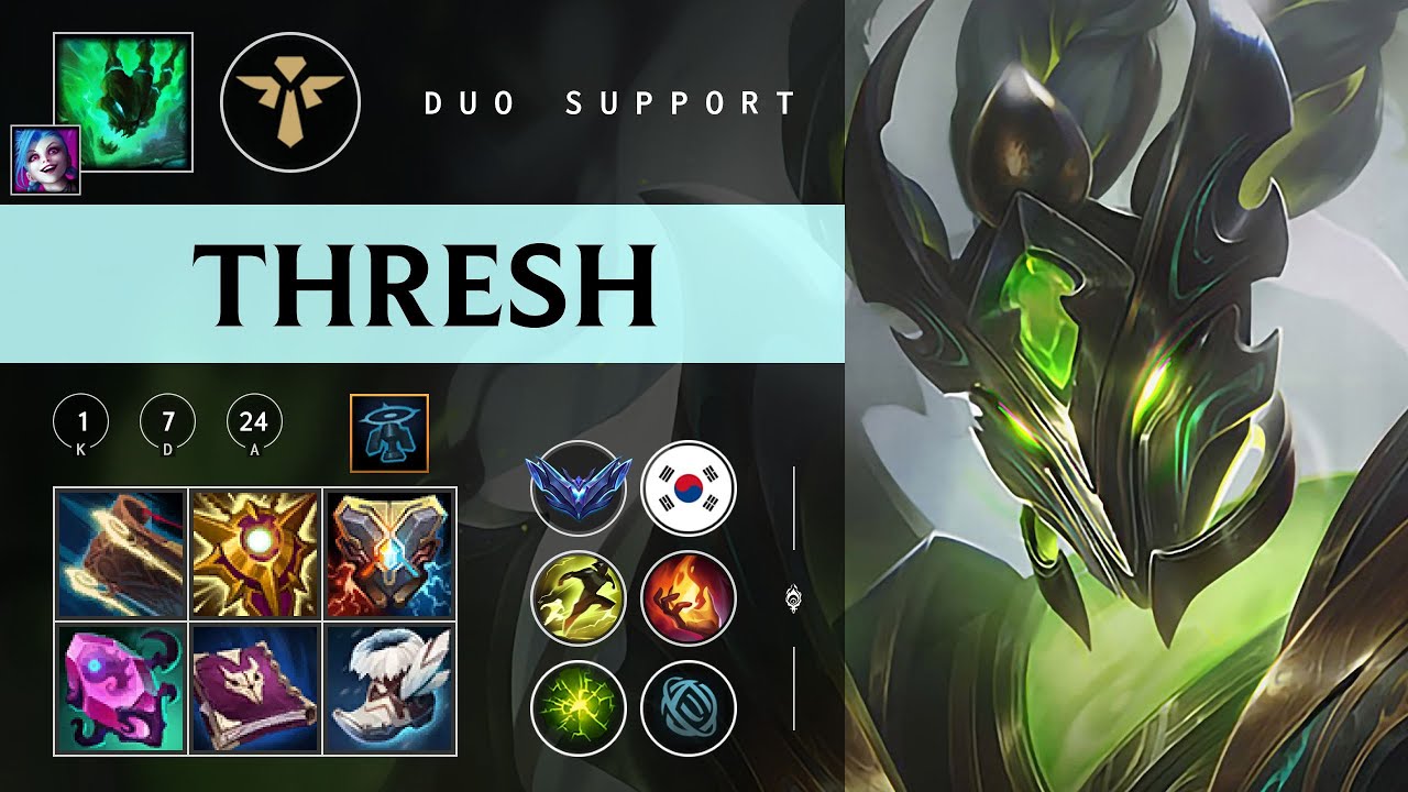 Thresh Support vs Zyra - KR Diamond Patch 26.01