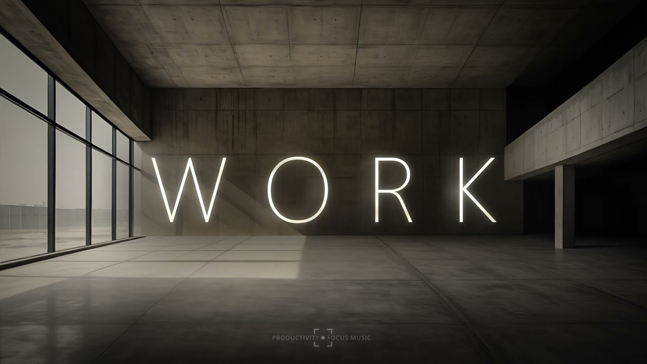 FOCUS MUSIC — WORK | Deep Steady Focus for Serious Productivity