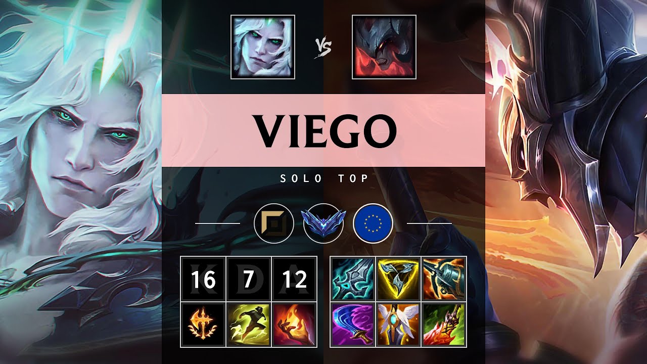 Viego Top vs Aatrox - EUW Diamond Patch 25.17