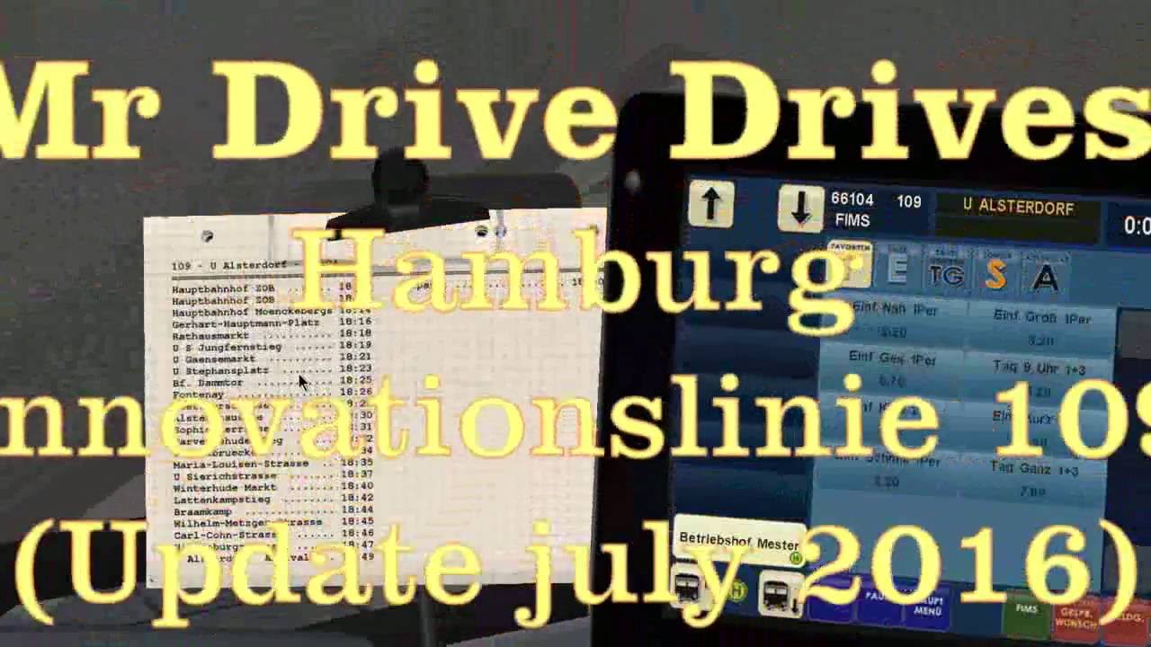 Omsi - Hamburg Tag und Nacht:  Innovationslinie 109