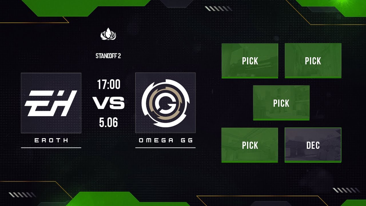 eroth eSports VS Omega Gaming | ФИНАЛ на 50$ | BO5