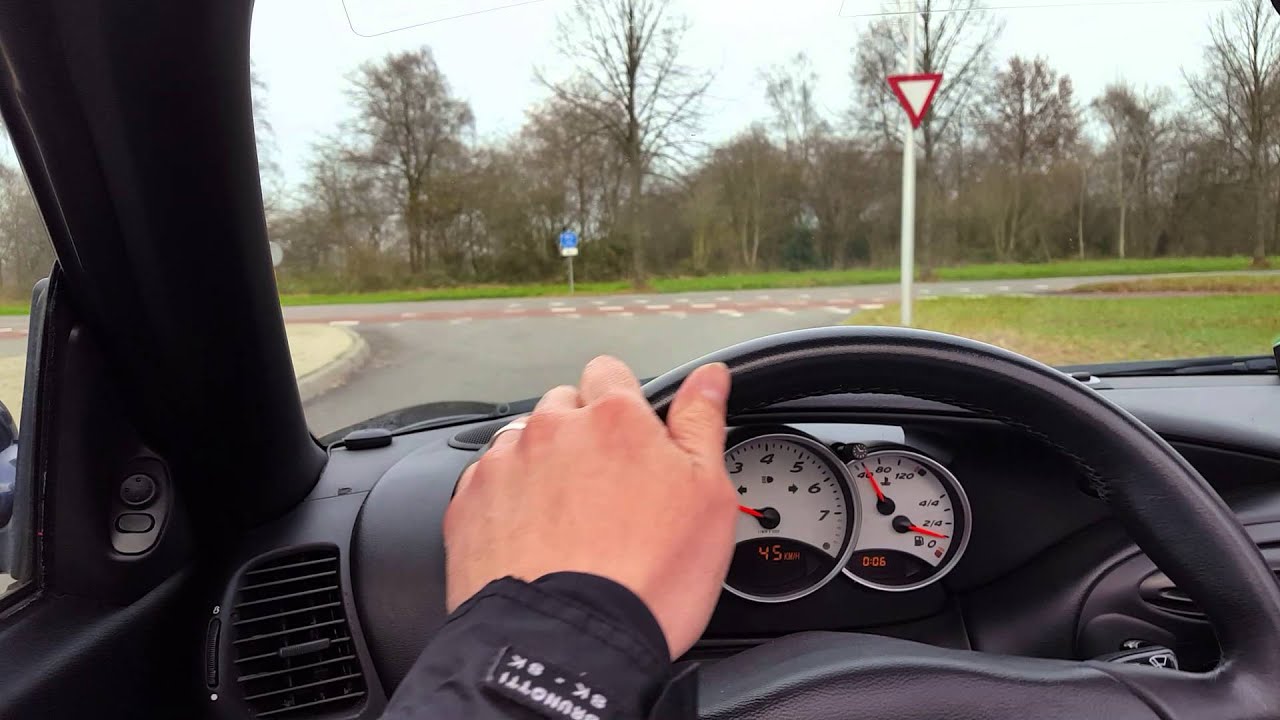 Porsche Boxster 3.2 6 speed test drive