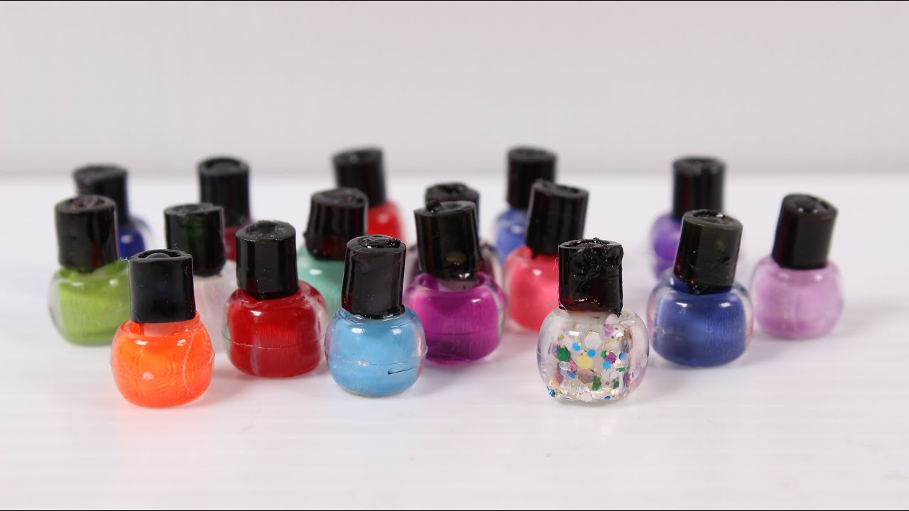 DIY Miniature Nail Polish