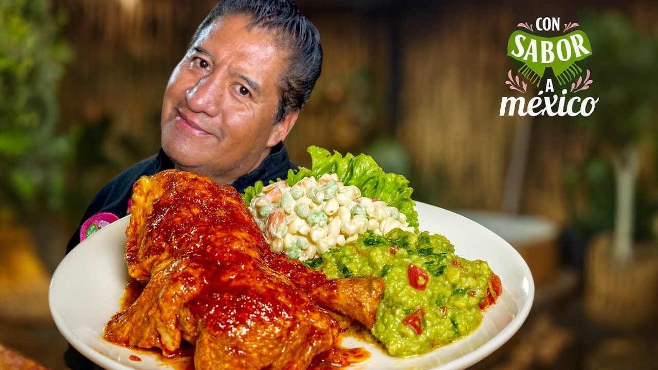 POLLO RELLENO A LA BARBACOA / MENÚ COMPLETO | #ConSaborAMexico