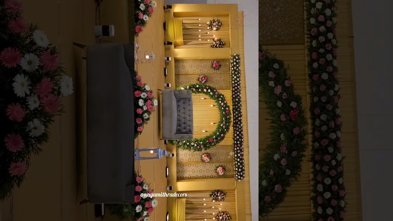 Simple wedding decor| Coimbatore wedding decor| #shorts #wedding #coimbatore #southindianwedding