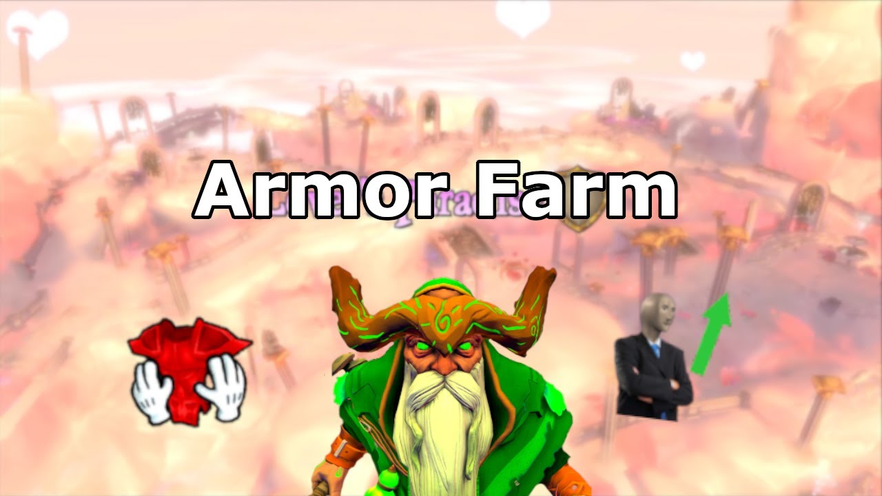 Dungeon Defenders - Lovers Paradise Survival Armor farm Complete AFK