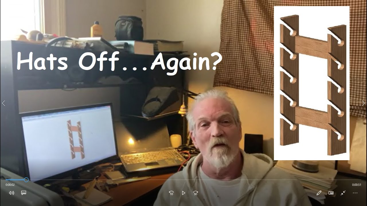 Creating a Drawing of a multiple Hat Rack