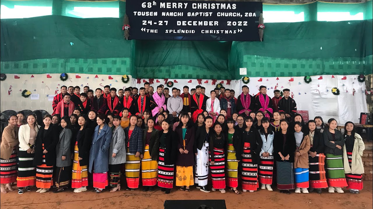 Celebrating Merry Christmas at Tousem 2022 ||#Zeme #Naga