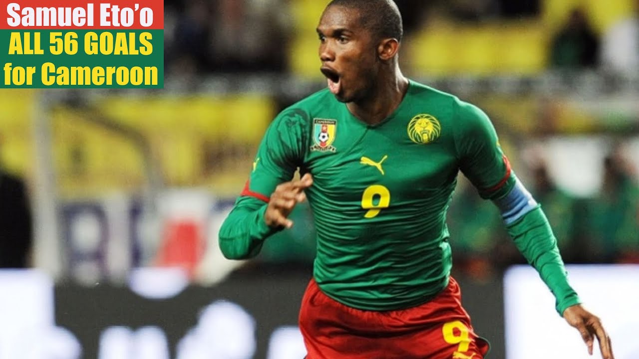 Samuel Eto'o ◉ All 56 Goals for Cameroon 🇨🇲