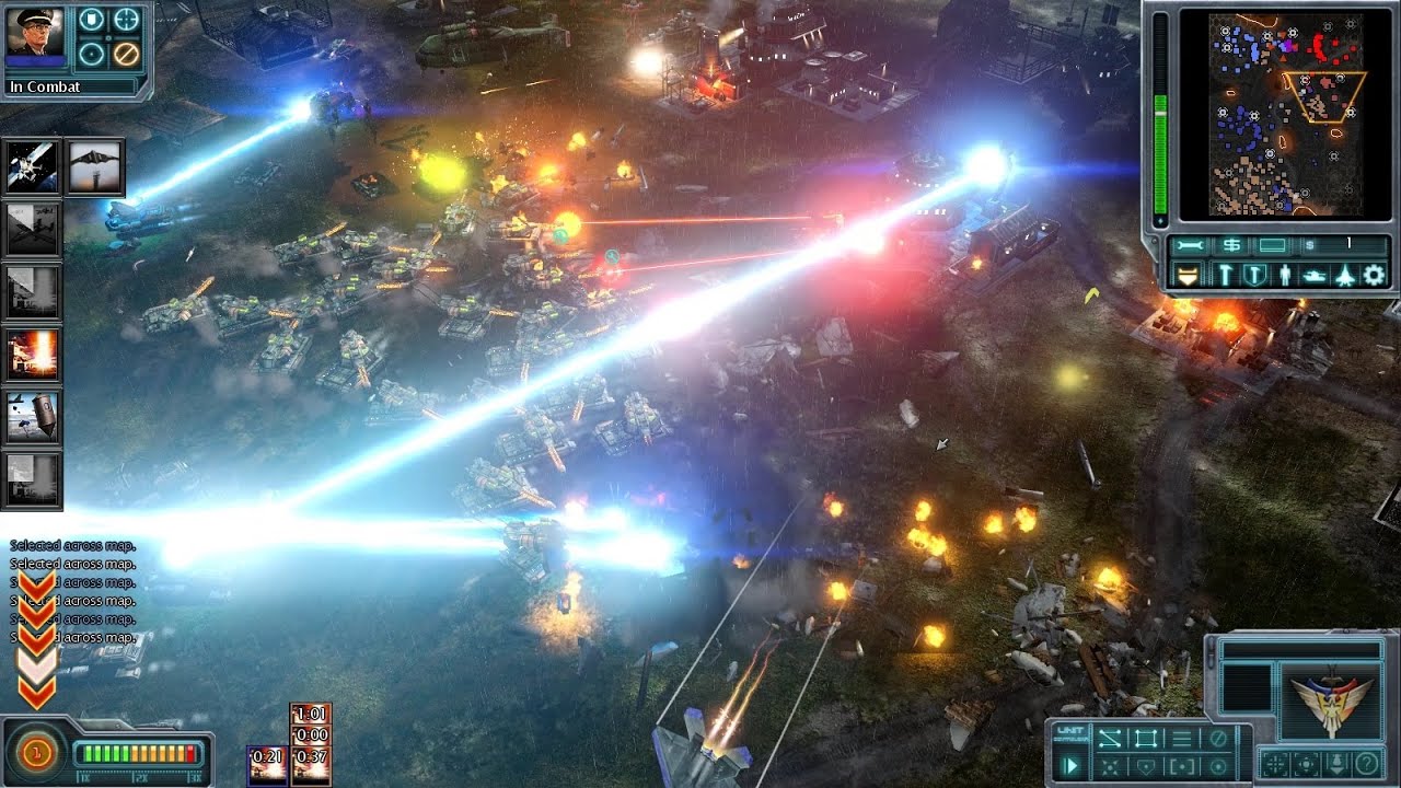 C&C Red Alert 3: Generals Evolution Mod BETA 0.3 -  Gorgeous Laser Green Pastures BBQ