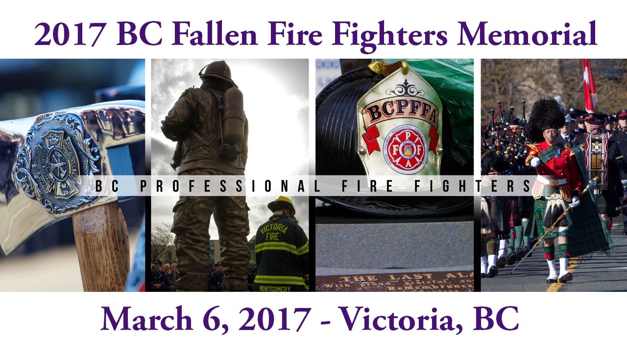 BC Fallen Fire Fighters Memorial Ceremony 2017