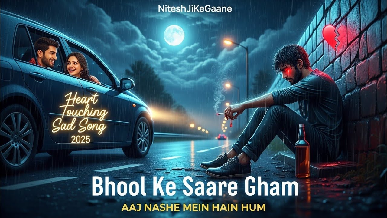 “Bhool Ke Saare Gham | Aaj Nashe Mein Hai Hum | Heart Touching Sad Song 2025 (Most Emotional Video)”