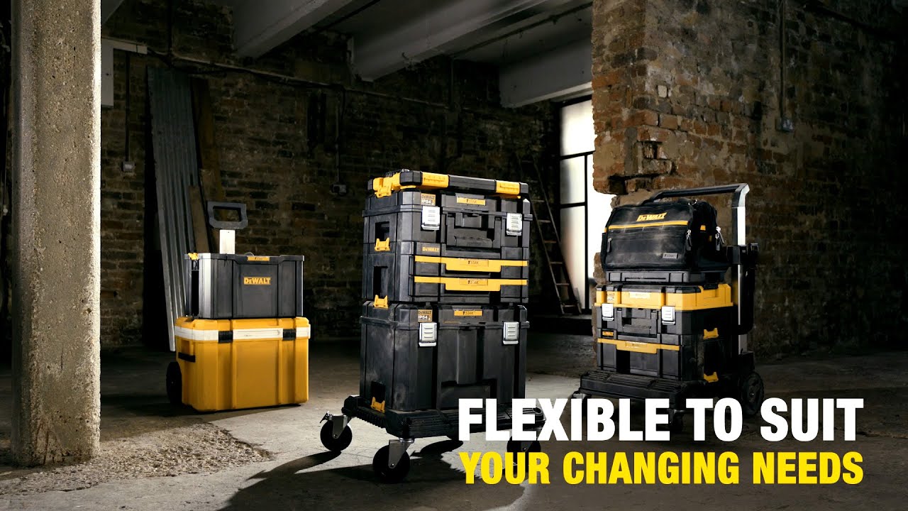 【DEWALT】TSTAK IP54 RATED STORAGE SYSTEM