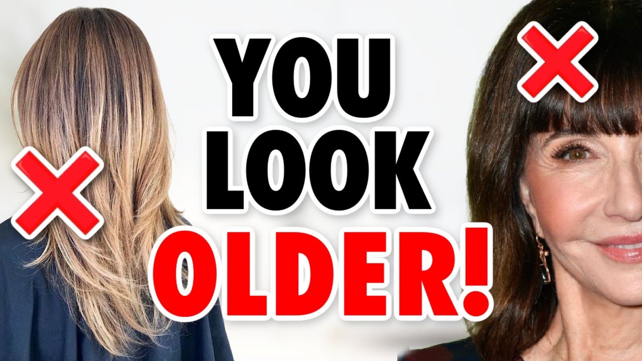 12 Hair Mistakes Making You LOOK OLDER!