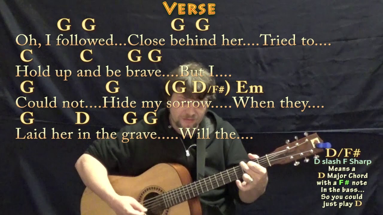 Will The Circle Be Unbroken (Traditional) Guitar Cover Lesson in G with Chords/Lyrics - Munson
