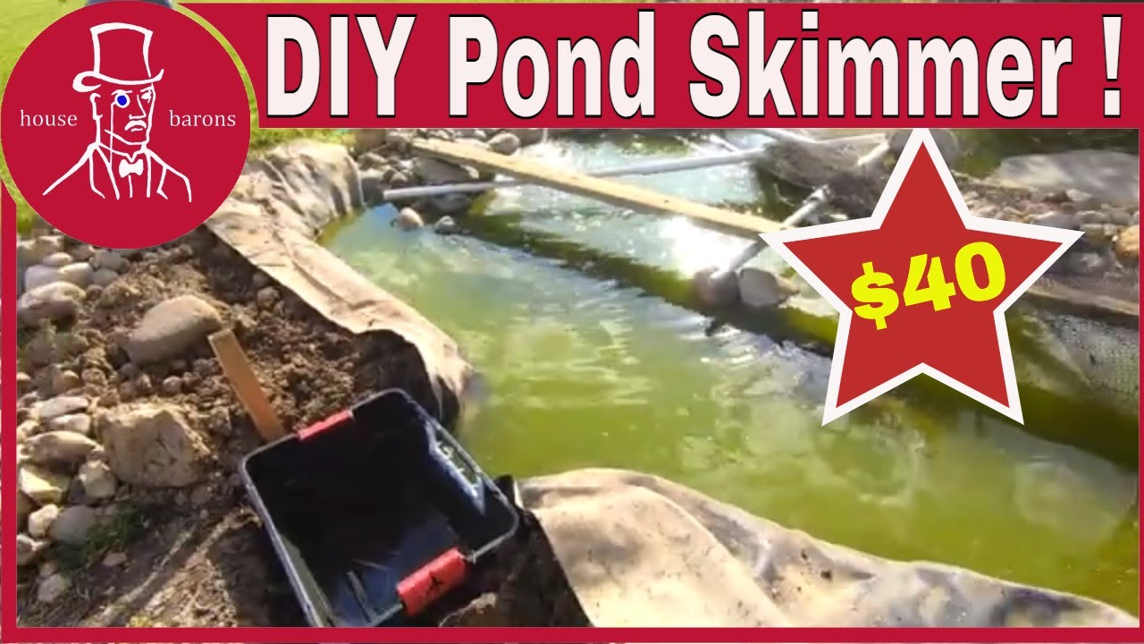 How to Build a Pond Skimmer Box