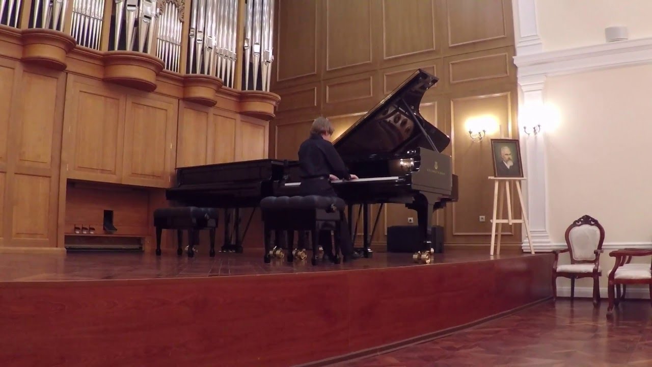 Artemy Sokolovsky. Bach WTC, Glinka, Cherni etude16