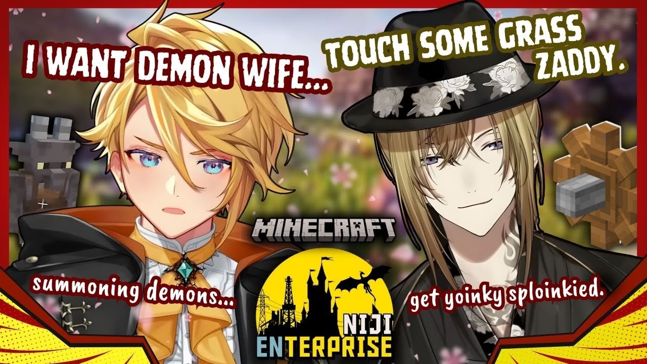 [ #NIJIENterprise ] Day 3: The Zaddies Getting Ready to Create Stuff… and Get a Demon Wife