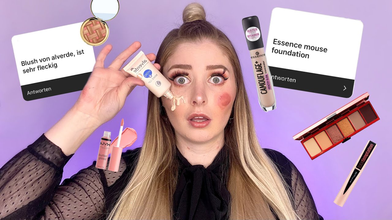 Ich teste eure HASS Makeup Produkte! 😳😰