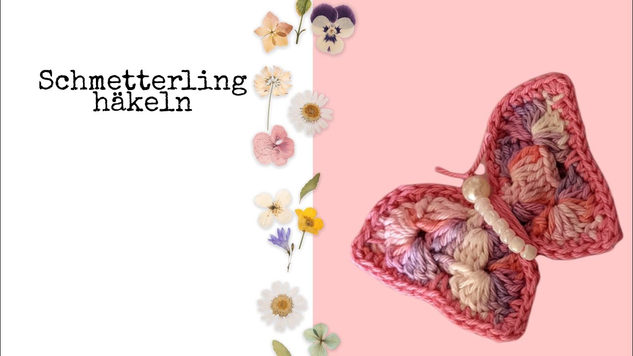 🦋Schmetterling häkeln🦋
