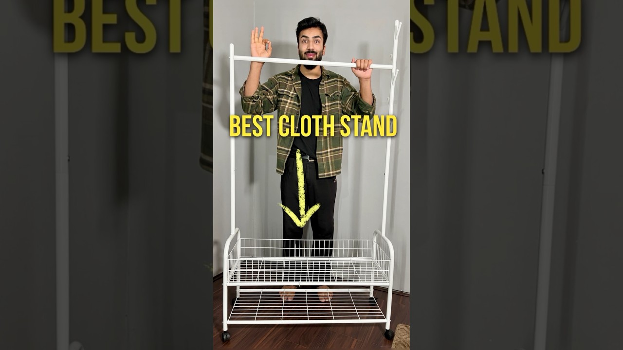 Best cloth stand for home 😍 #clothesrack #review #amazonproducts #amazonfinds