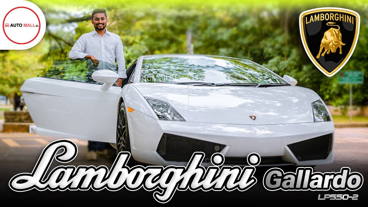 Lamborghini Gallardo (LP550-2) Review by Nipul with Cars (Sinhala)