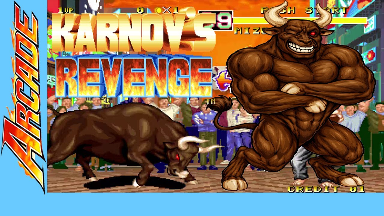 Fighter's History Dynamite (Karnov's Revenge) Boss Hack - OX