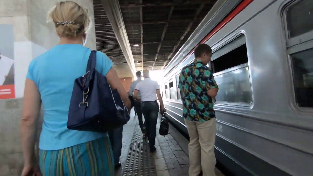 ЭД4М-0046, маршрут: Москва - Черусти / Train ED4M-0046, route: Moscow - Cherusti