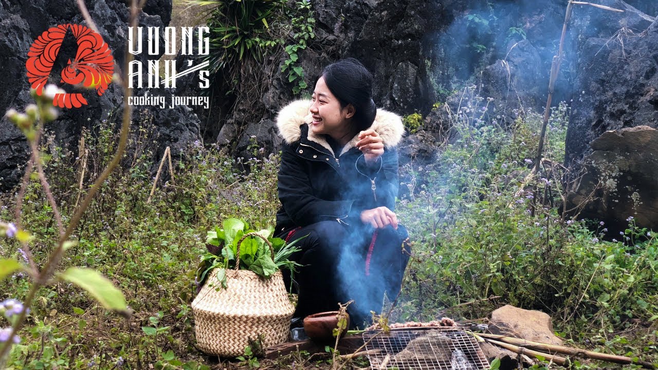 Grilled Beef wrapped in Lemongrass | Vuong Anh's Cooking Journey