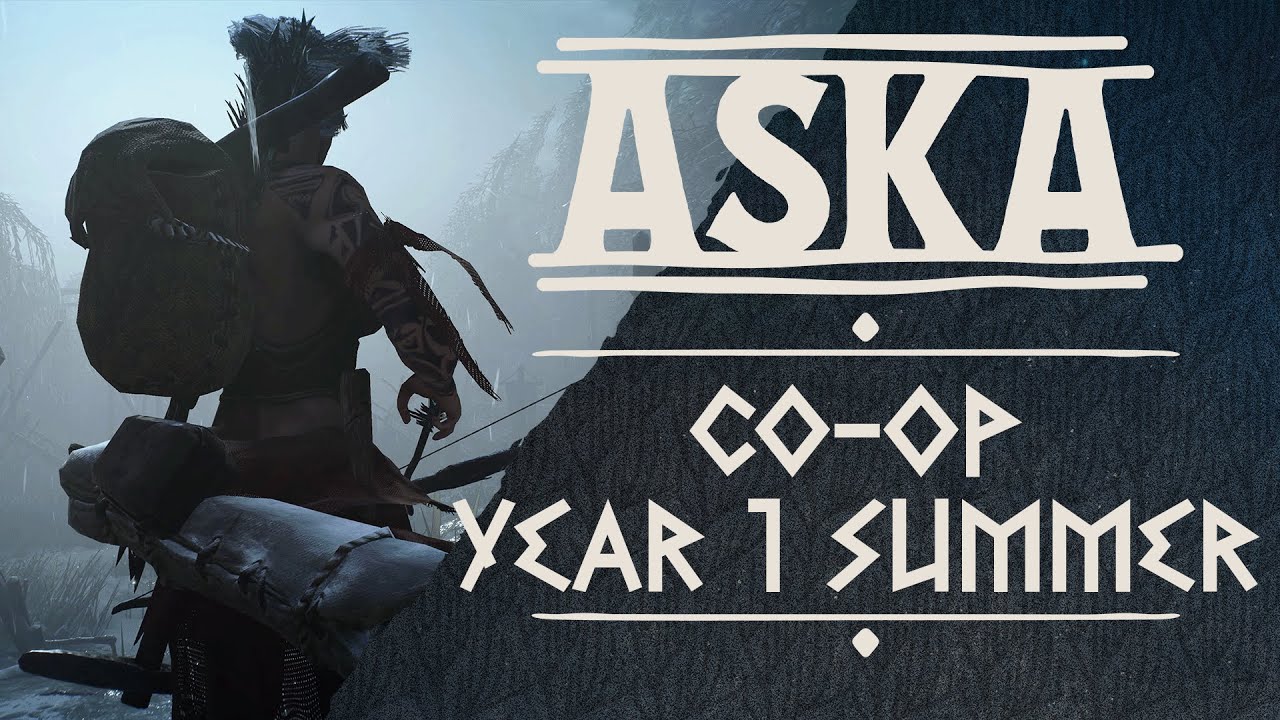 ASKA Co-Op | Year One Summer | The Start Of The IRON Age!