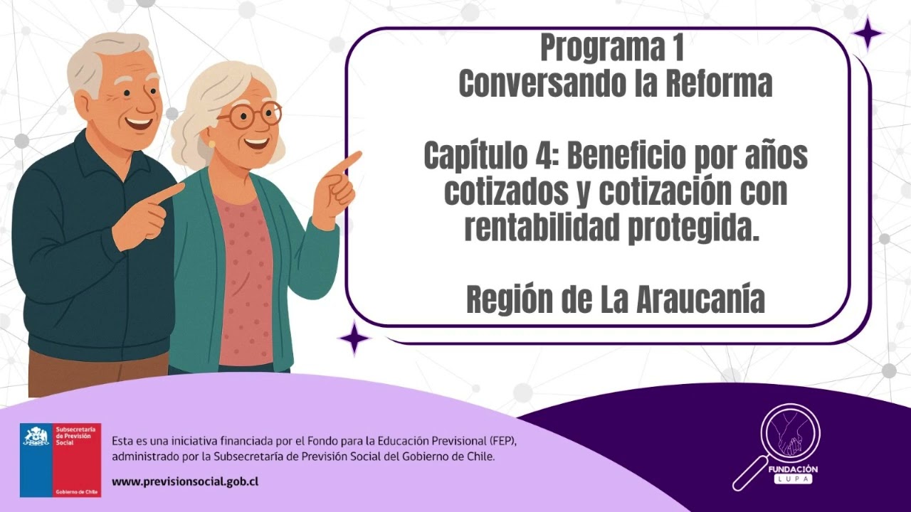 Programa 1 capítulo 4  Beneficio por años cotizados y cotización con rentabilidad protegida
