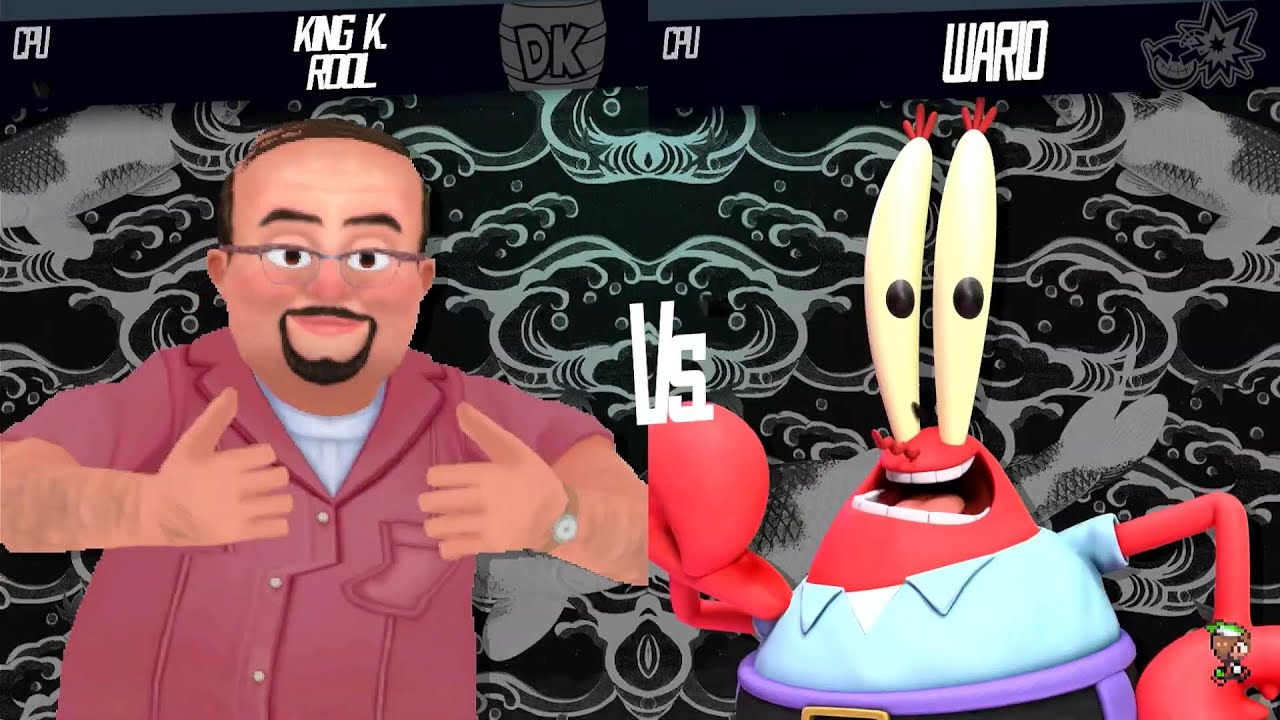 Mr.Krabs Vs Al McWhiggin - Requested Smash Bros Battle
