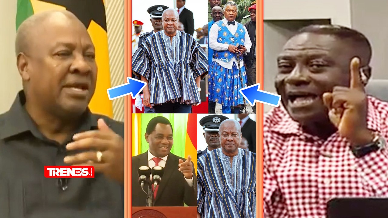 I'm Surprised! Prez Mahama Speaks On FUGU Brouhaha As Zambia President Orders FUGU; Captain Fíres