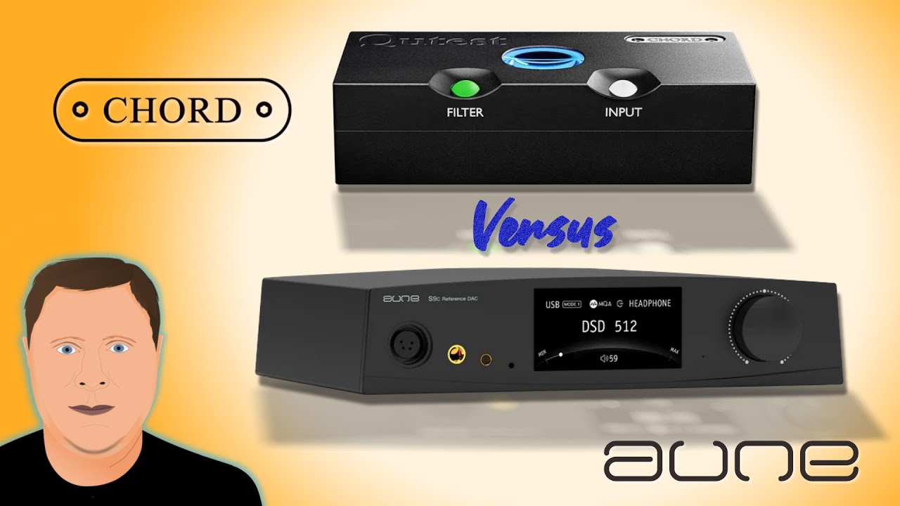 ЦАП Chord Electronics Qutest (£1200) против ЦАП Aune S9C Pro (£644)